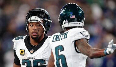 Eagles Injury Report: Saquon Barkley, DeVonta Smith among 7 players who did not practice