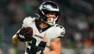 Eagles roster moves include 4 running back transactions