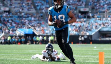 NFL injury update: Panthers WR Jalen Coker likely out vs. Detroit Lions
