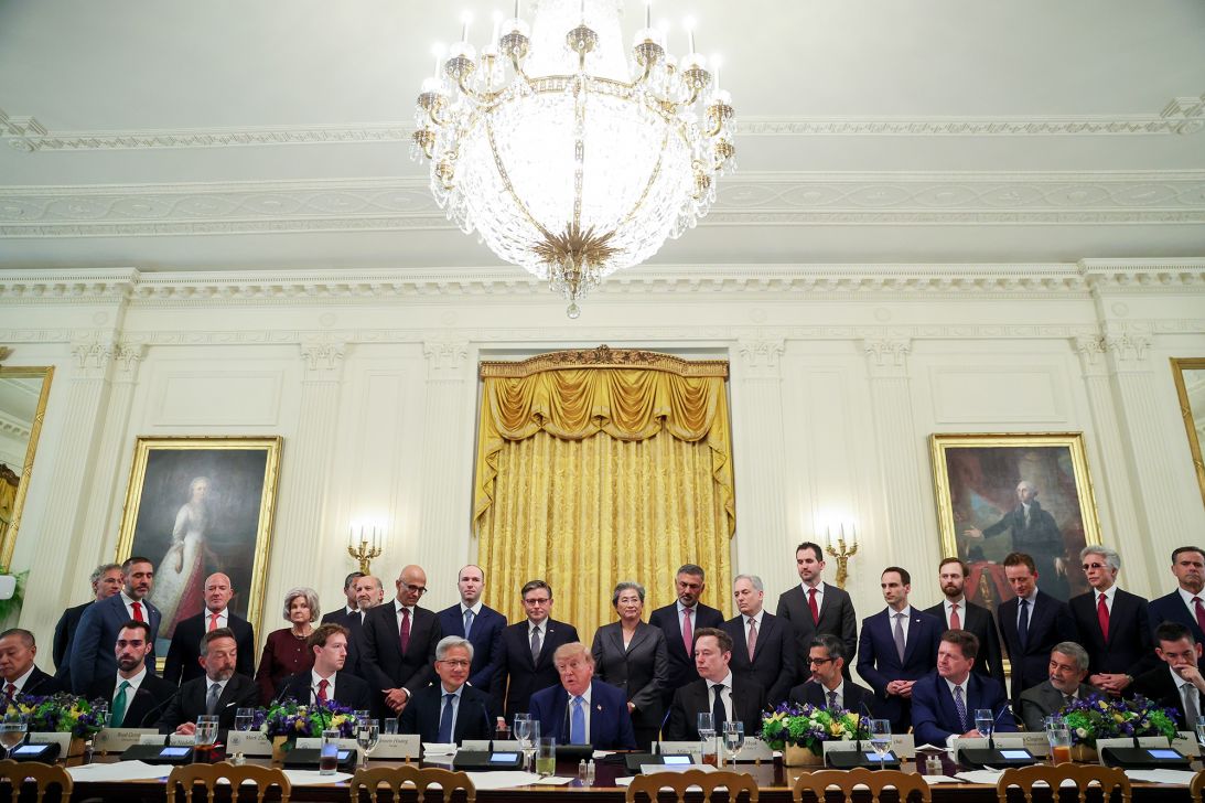 President Donald Trump announced last week that top AI figures signed a pact to