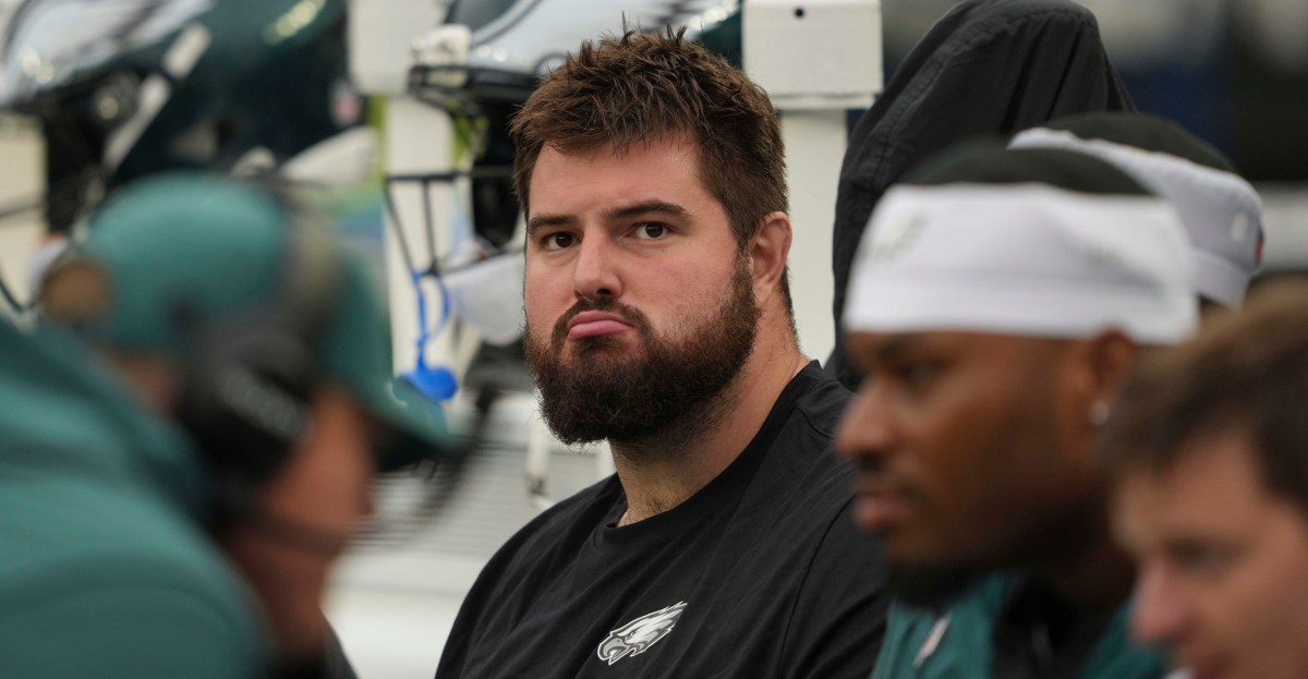 Tension is building about Landon Dickerson’s future with the Eagles