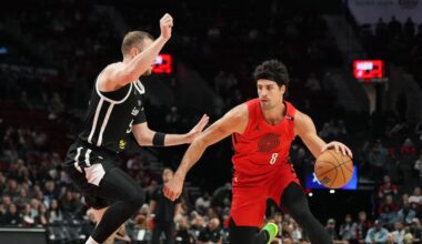 Trail Blazers Declaw London Lions in NBA Preseason Action