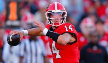 College football odds, lines, schedule for Week 9: Georgia opens as two-score favorite