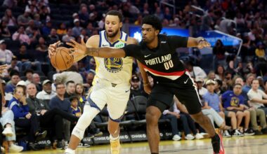 Blazers Fall to Warriors in Final Preseason Game