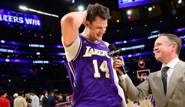 Walker Kessler has quickly become the Lakers’ defensive anchor