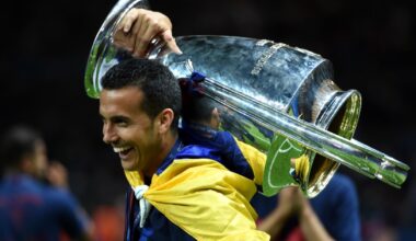 Pedro names his favorite goal as he says goodbye at special Barcelona event after retirement