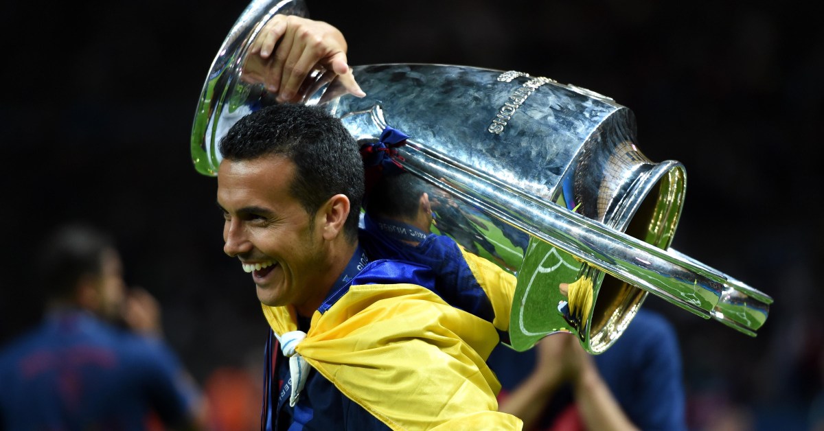 Pedro names his favorite goal as he says goodbye at special Barcelona event after retirement