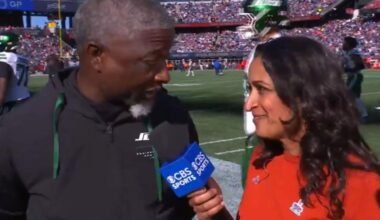 Jets' Aaron Glenn pushes back on confusion over CBS halftime interview
