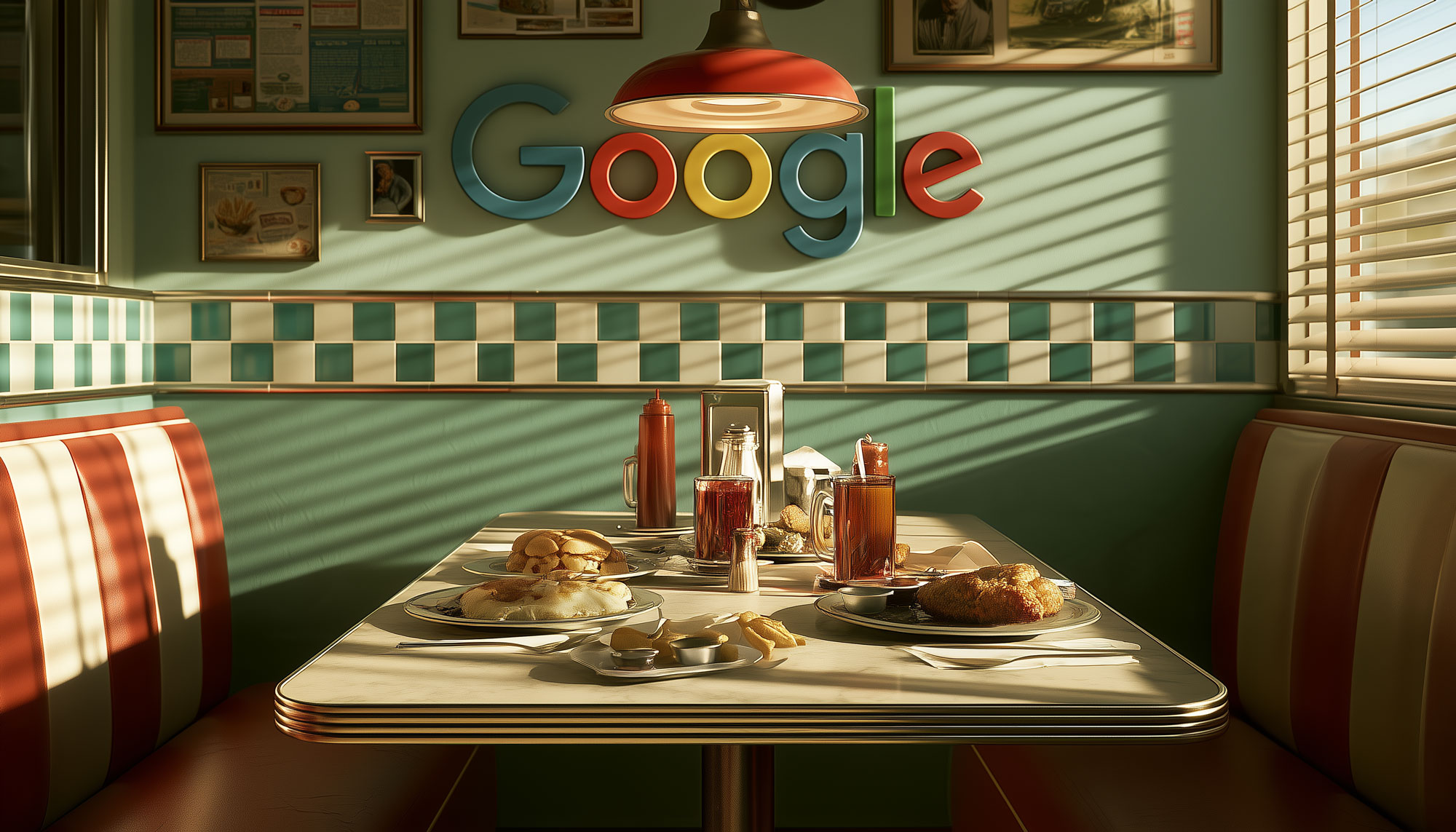 Google Diner Table