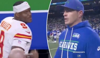 Kenneth Walker doesn't shake hands with former Seahawks teammates after loss