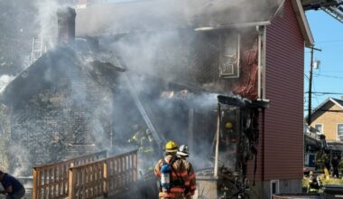 Crews battle house fire in Westmoreland County