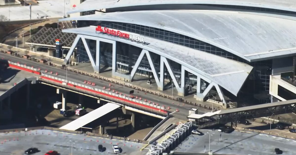 2 pro basketball games. Same day. Same State Farm Arena – WSB-TV Channel 2