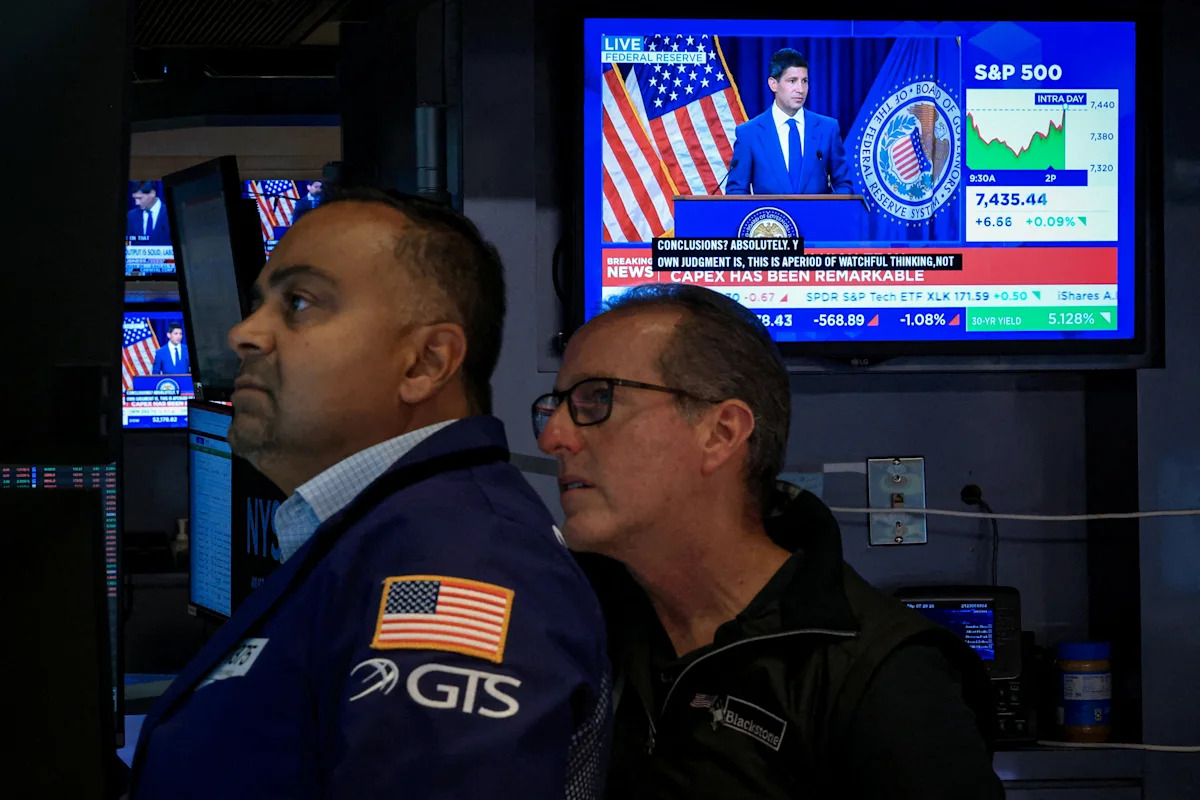 Stock market today: Nasdaq wavers, S&P 500 and Dow climb ahead of Fed decision, Big Tech earnings