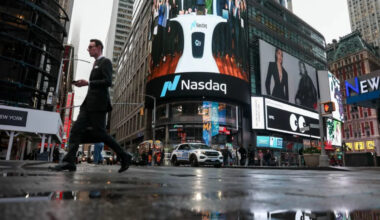 Nasdaq sinks more than 2% as investors raise questions about AI debt