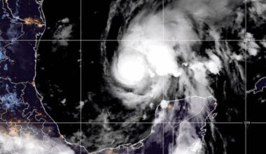 Isaias becomes first hurricane of 2026 Atlantic season, threatens northern Gulf Coast. See maps, forecast path.