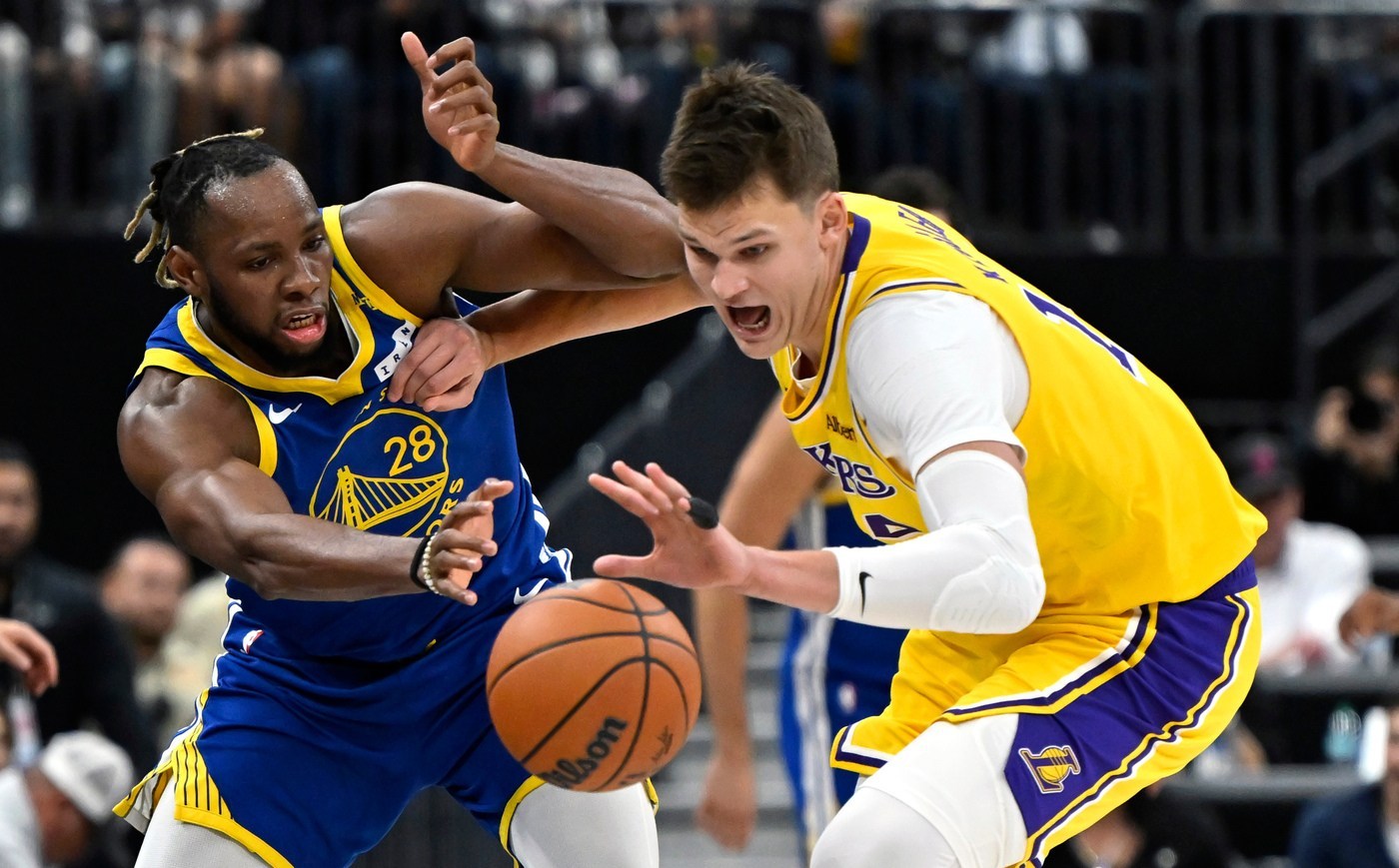 Lakers center Walker Kessler makes preseason debut in loss to Warriors – Orange County Register