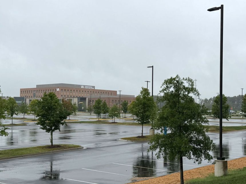 The VA clinic in Fredericksburg, Virginia, is 40% staffed 18 months after opening. In the middle of the day, the parking lot had many empty spaces. Veterans are complaining about trouble seeking care.
