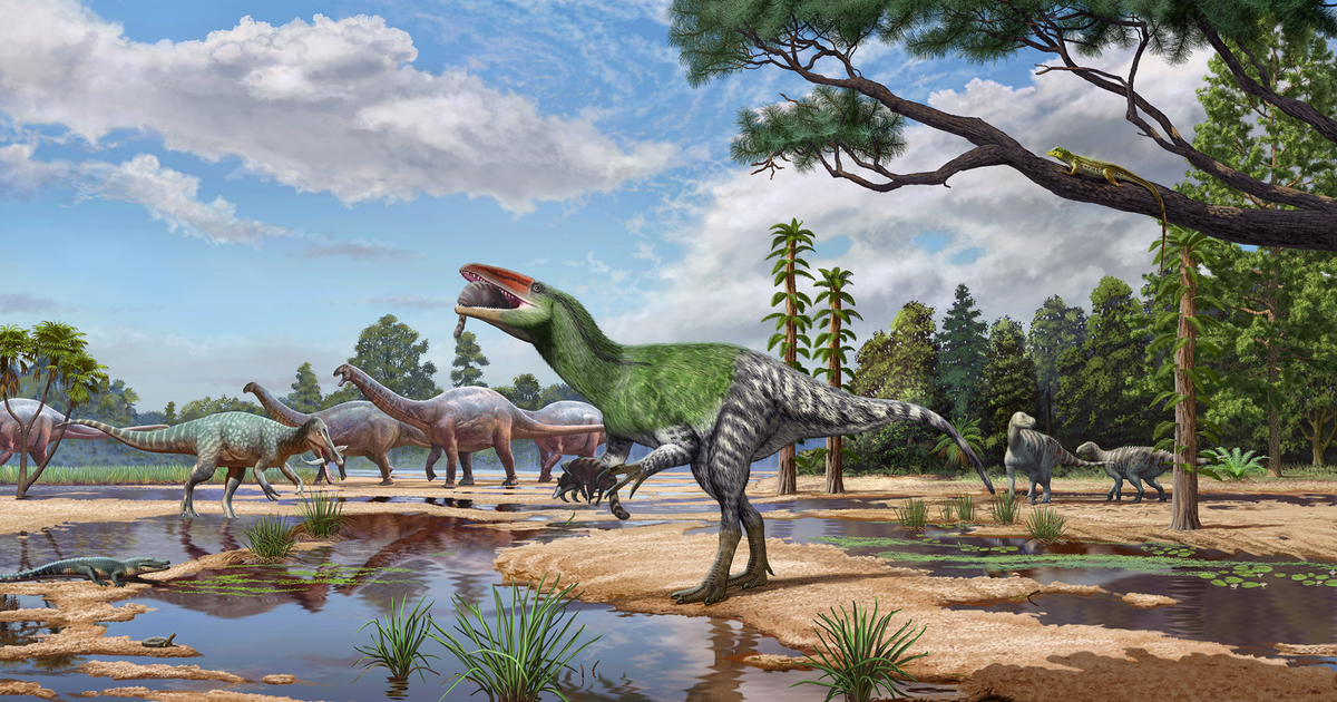 New dinosaur species, a T. rex cousin that "would have chased us," identified from fossil found 100 years ago