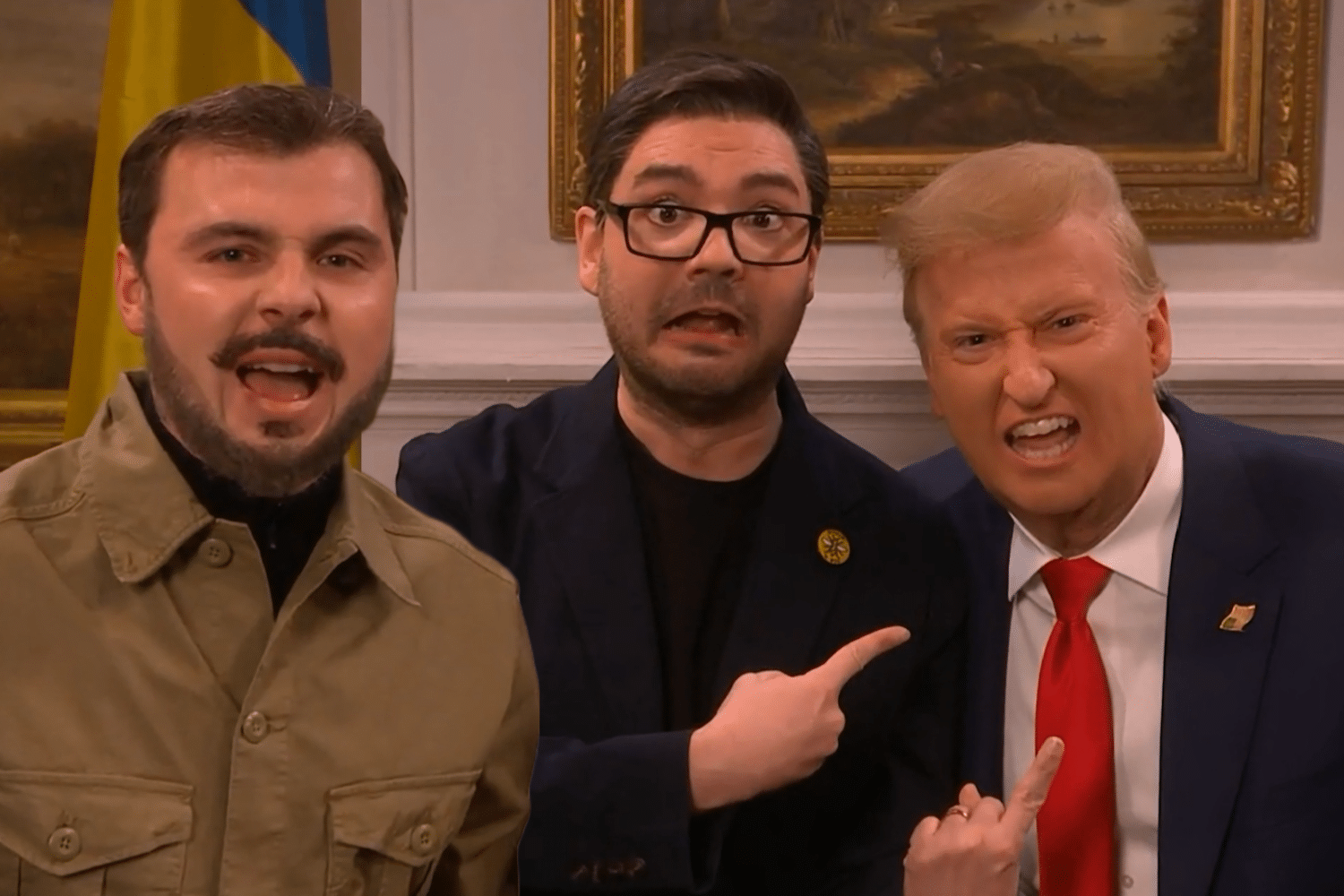 James Austin Johnson Brings His Trump to SNL UK—Watch