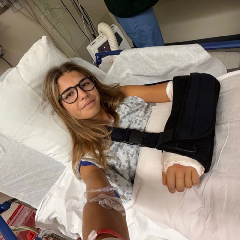 Kai Trump, a freshman at the University of Miami and a member of the Canes' women's golf team, said she underwent surgery to repair a wrist injury she sustained in her first tournament of the season in an Instagram post on Wednesday, October 14, 2026. 