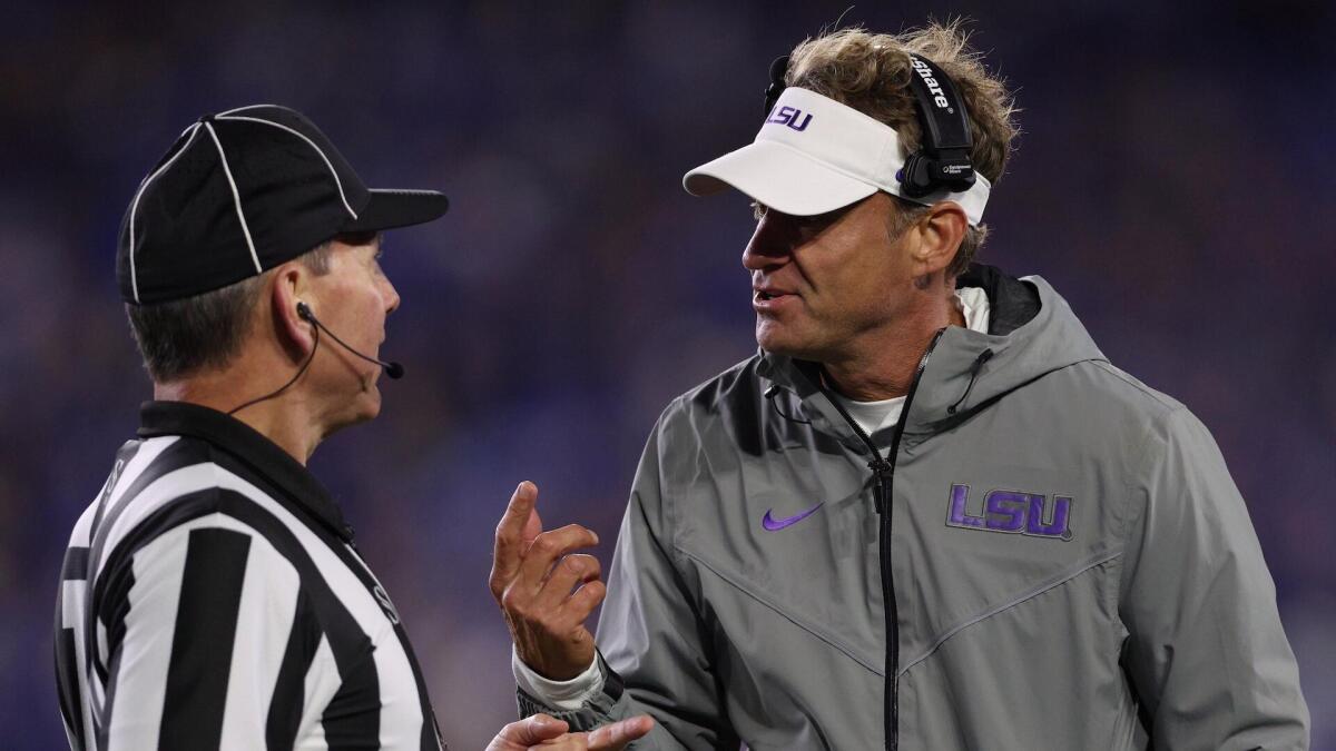 Lane Kiffin has plenty of complaints, but LSU's latest loss starts with him