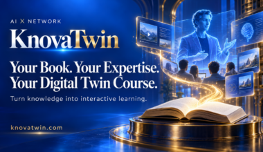 AI X Network Announces KnovaTwin to Turn Books into Courses Taught by Digital Twins