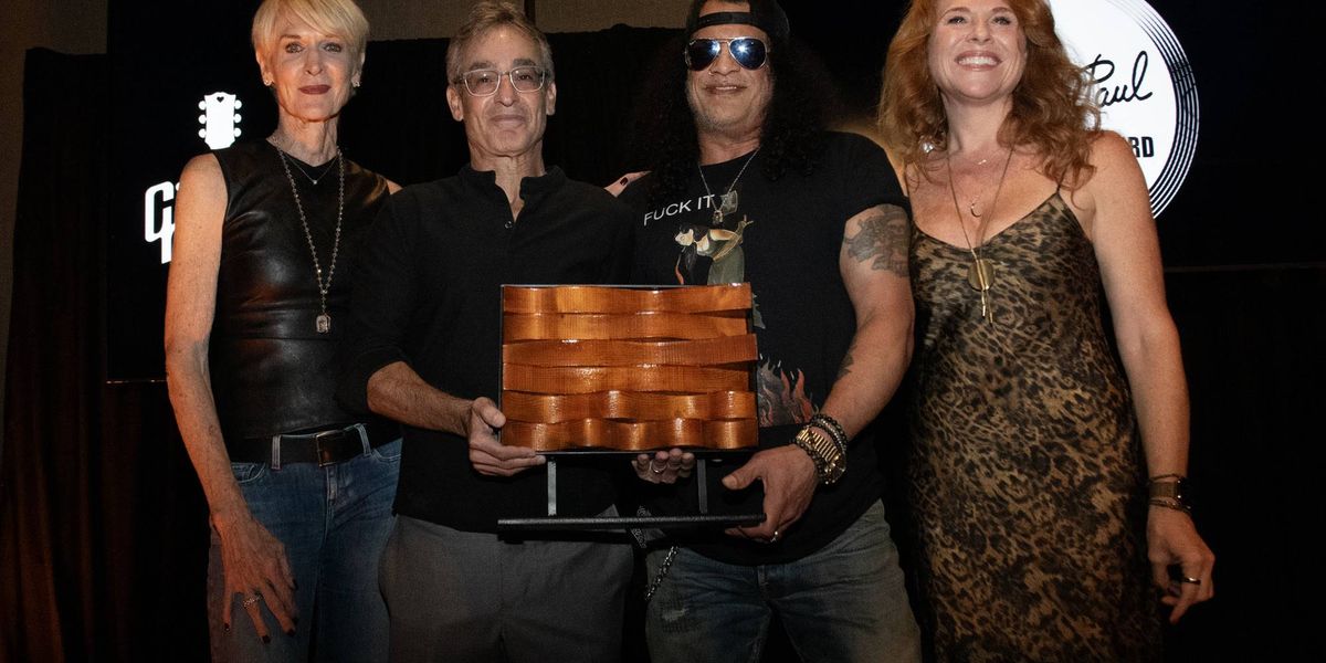 Slash Honored with 2026 Les Paul Spirit Award During Hollywood Celebration