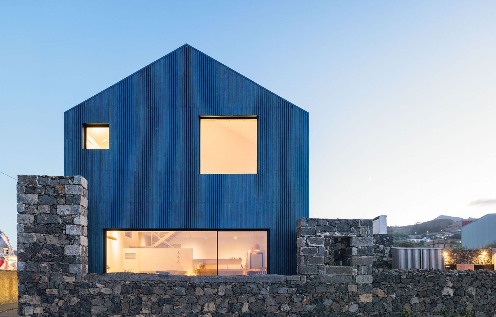 Recycled Marine Plastic Covers This Former Whaler’s Tavern Turned Home in the Azores