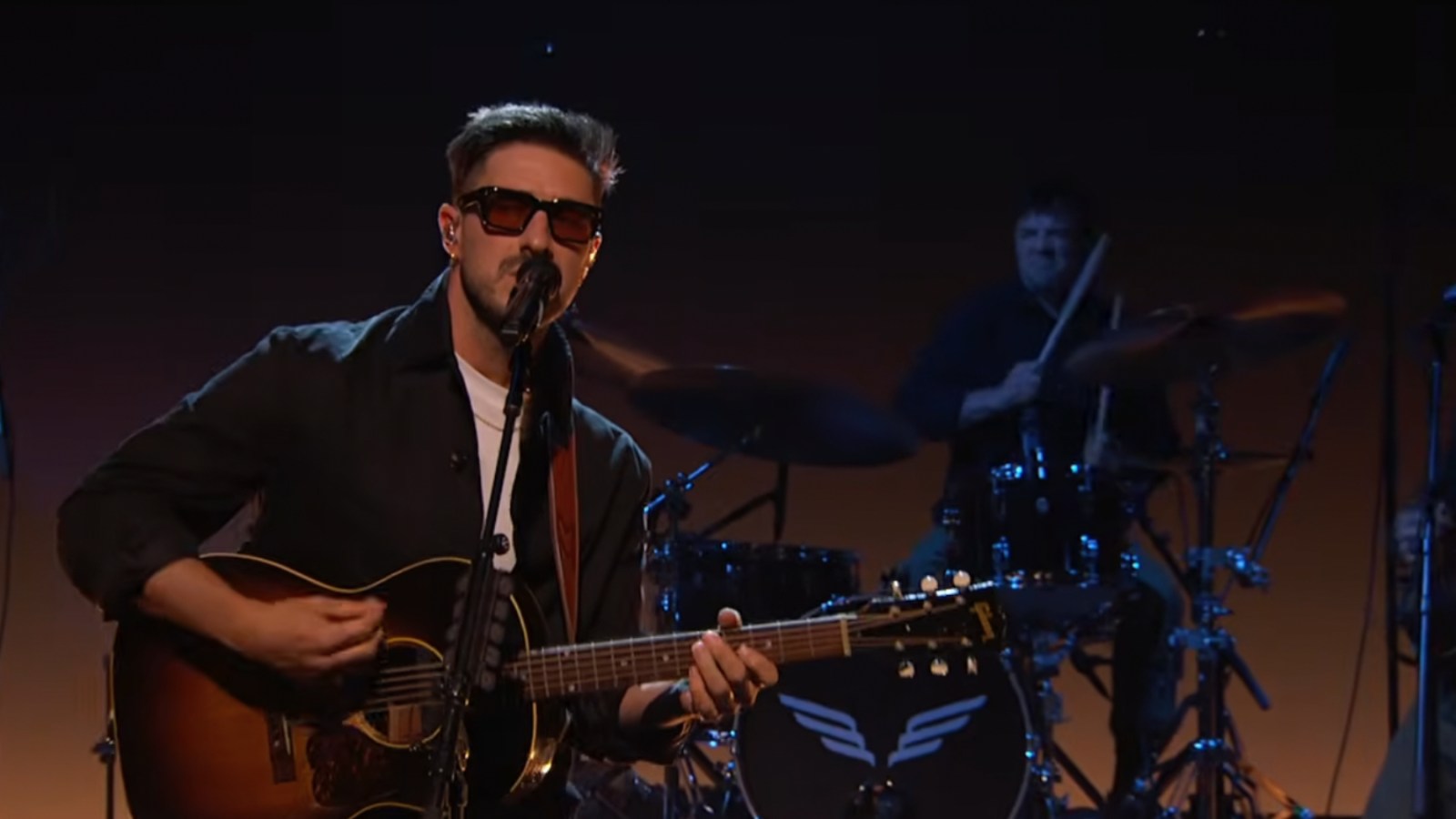 Watch Mumford & Sons, Chris Thile Showcase 'Here' on 'Kimmel'