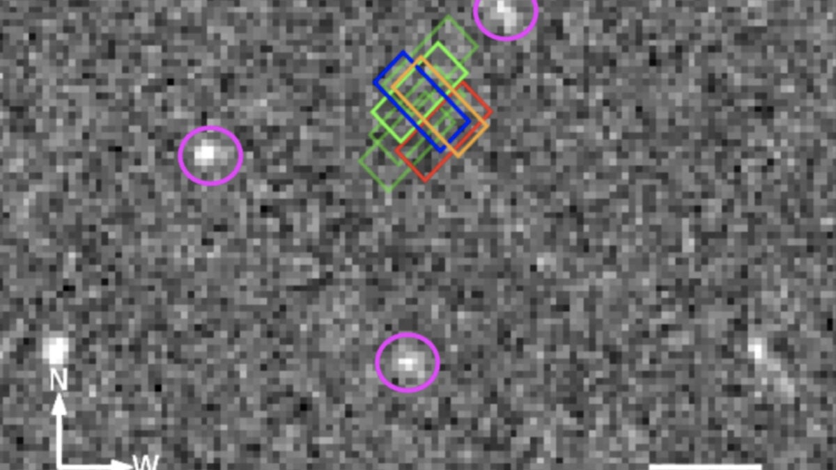 Astronomers Pointed Webb at an Empty Spot in Space. Something 'Highly Unusual' Flashed Back