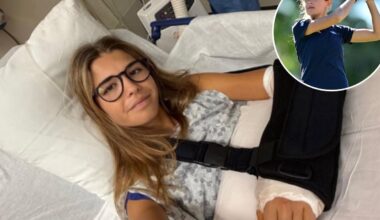 Kai Trump has wrist surgery after devastating injury derails first college golf season