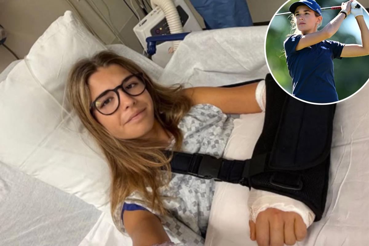 Kai Trump has wrist surgery after devastating injury derails first college golf season