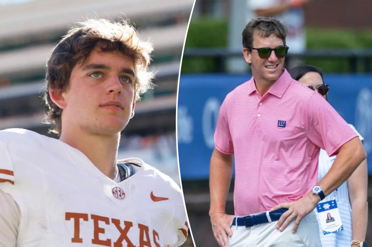 Eli Manning 'selfishly' wants Arch to be drafted by Jets