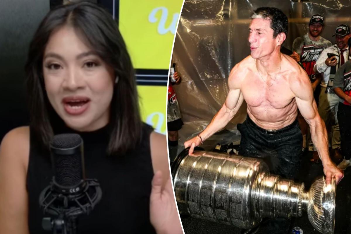 TV reporter thirsts over married Rod Brind'Amour: 'I'll be waiting in the wings'
