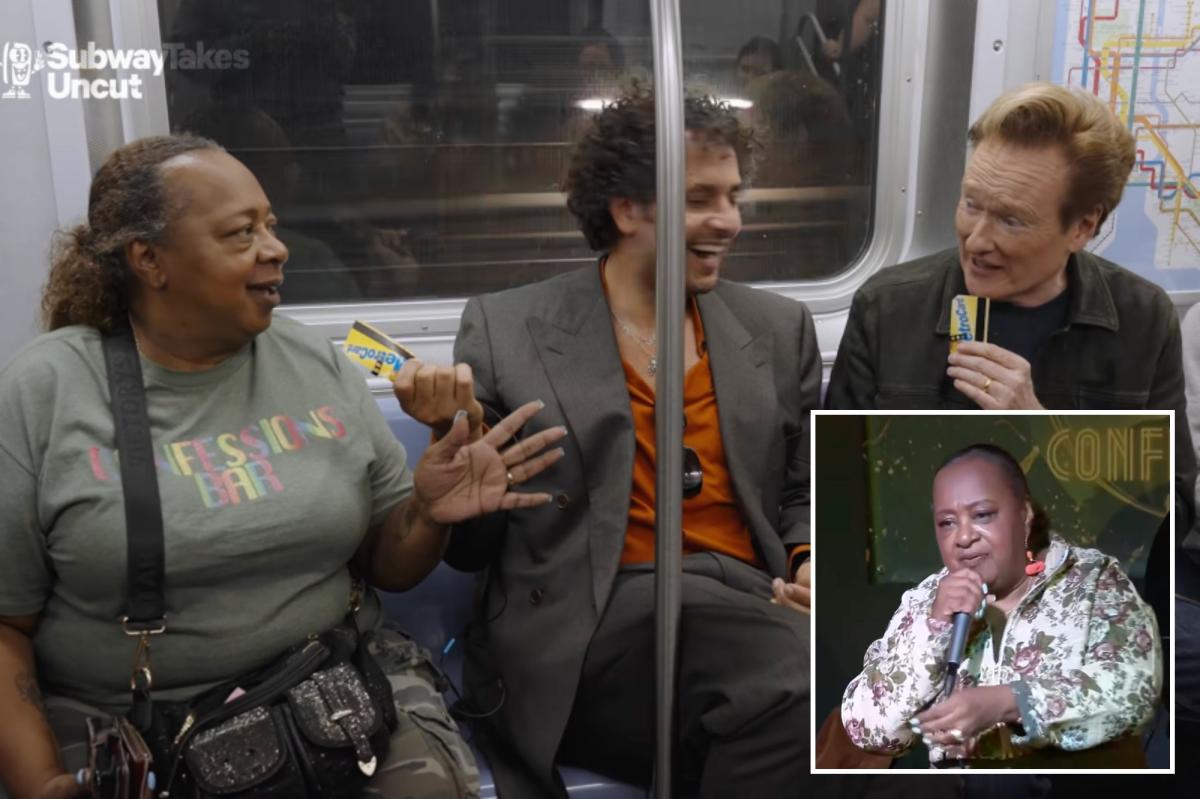 NYC bar owner Debbie Shields goes viral for life-changing banter with Conan O'Brien on 'SubwayTakes'