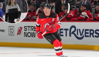 Jack Hughes calls out ESPN reporter for mid-game interview joke