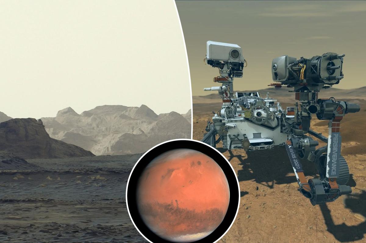 NASA rover captures stunning shot of Mars at dawn