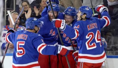 Rangers roll past Lightning to remain undefeated at MSG