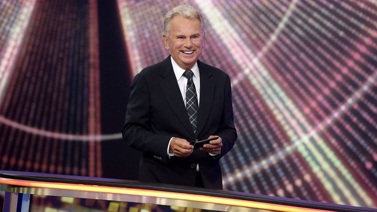 Pat Sajak hosting celebrity wheel of fortune in September 2024