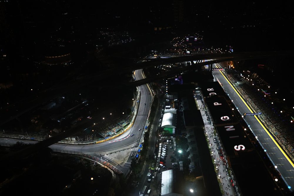 Racing under the lights will be a gruelling experience for the 22 drivers