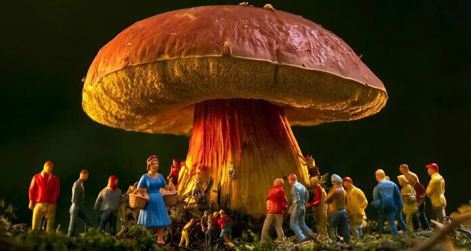 This mysterious mushroom makes people see hundreds of tiny humans