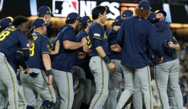 Brewers sweep Dodgers in NLCS, advance to 1st World Series in 44 years