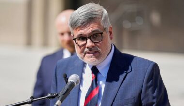 Randy Spivey, attorney for Christa Pike, speaks during a news conference after a court hearing Wednesday, Oct. 7, 2026, in Nashville, Tenn., where a judge granted their request for the Tennessee Department of Corrections to preserve all evidence related to the failed execution of Pike. (AP Photo/George Walker IV, Pool)