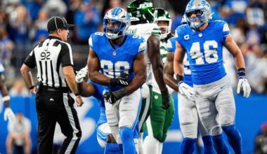 Lions, Panthers injury report: DJ Wonnum returns to practice on Thursday