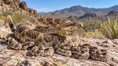Scientists breed one of America’s rarest rattlesnakes for the first time; six New Mexico ridge-nosed rattlesnake babies could help restore wild populations