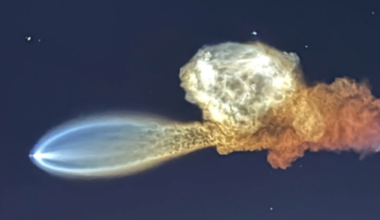 SpaceX Falcon 9 'space jellyfish' dazzles East Coast