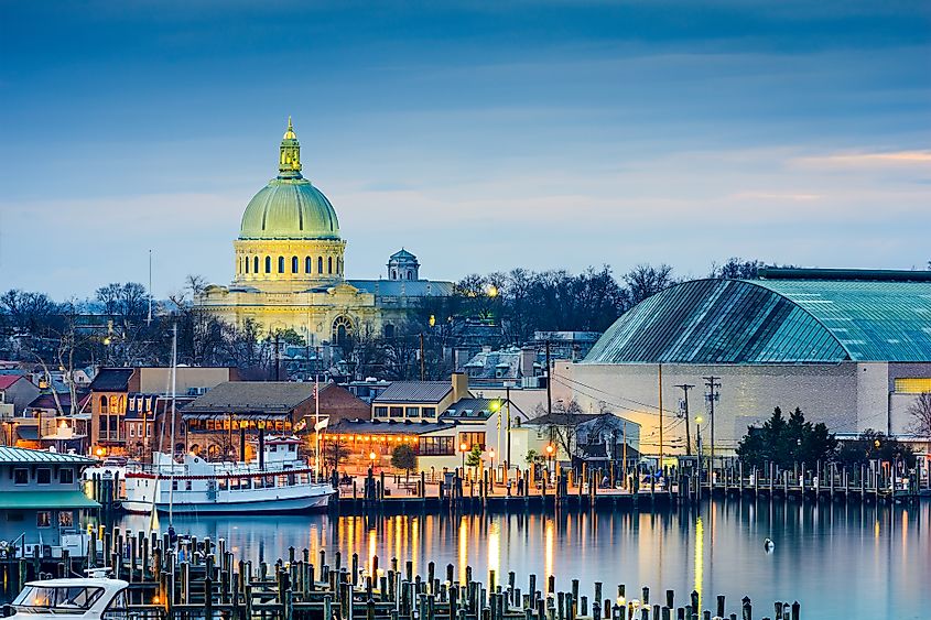 Annapolis, Maryland, on the Chesapeake Bay.