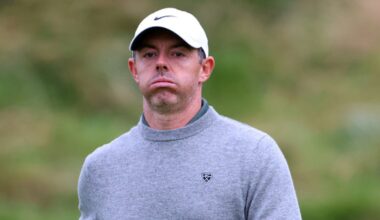 Rory McIlroy appears to have dropped out of contention at the DP World India Championship