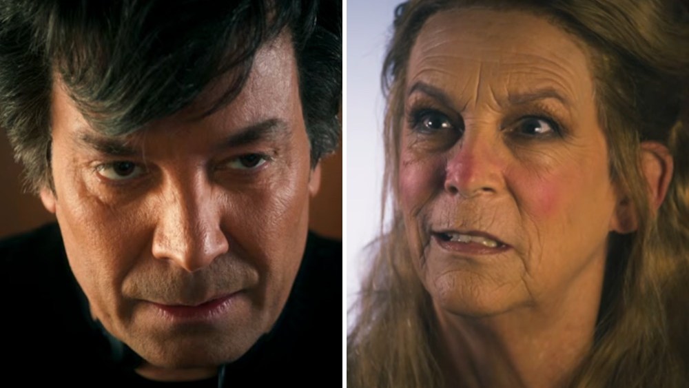 Jimmy Fallon and Jamie Lee Curtis Spoof 'You Can See Everything'