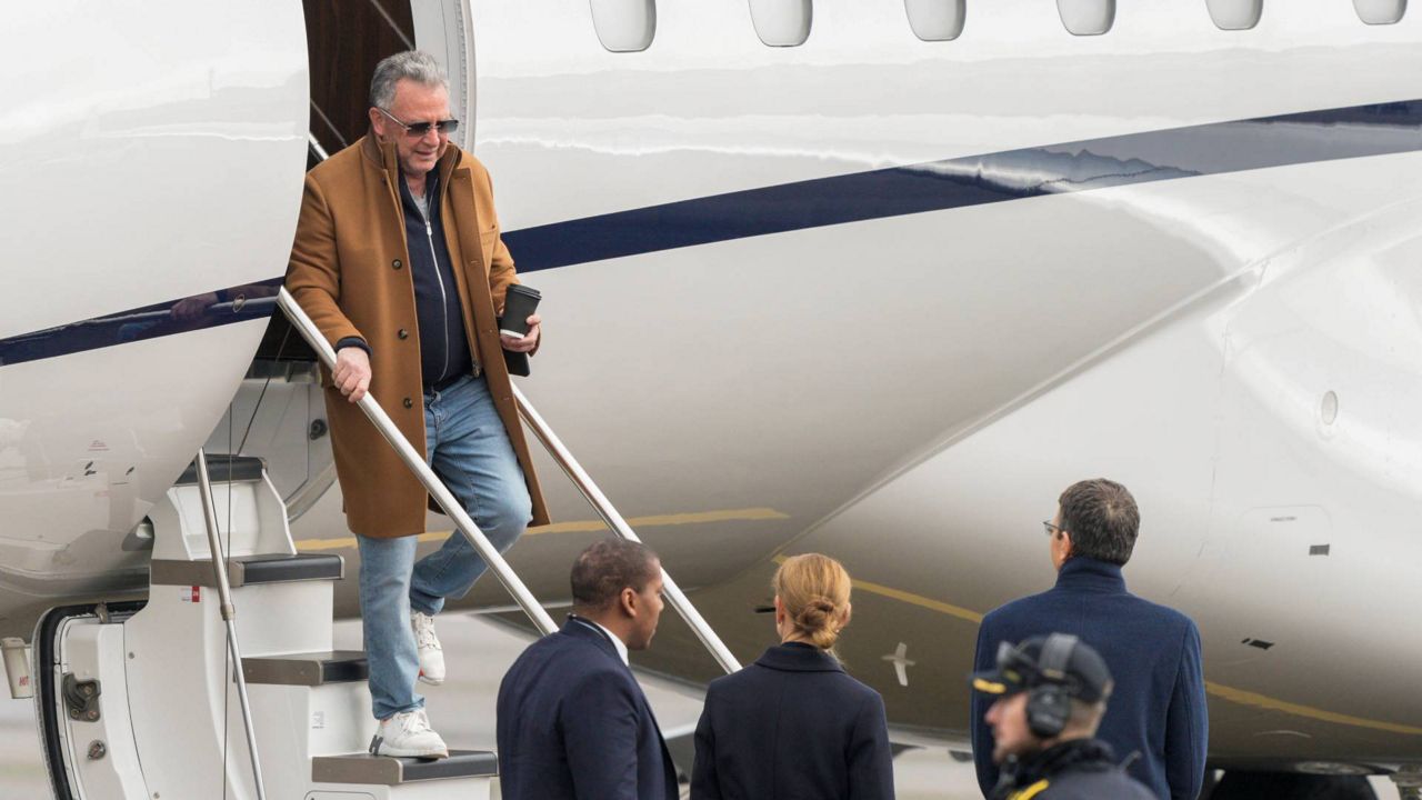U.S. envoy Steve Witkoff lands at Oslo Airport, Norway, Tuesday, Oct. 20, 2026. (Stian Lysberg Solum/NTB Scanpix via AP)